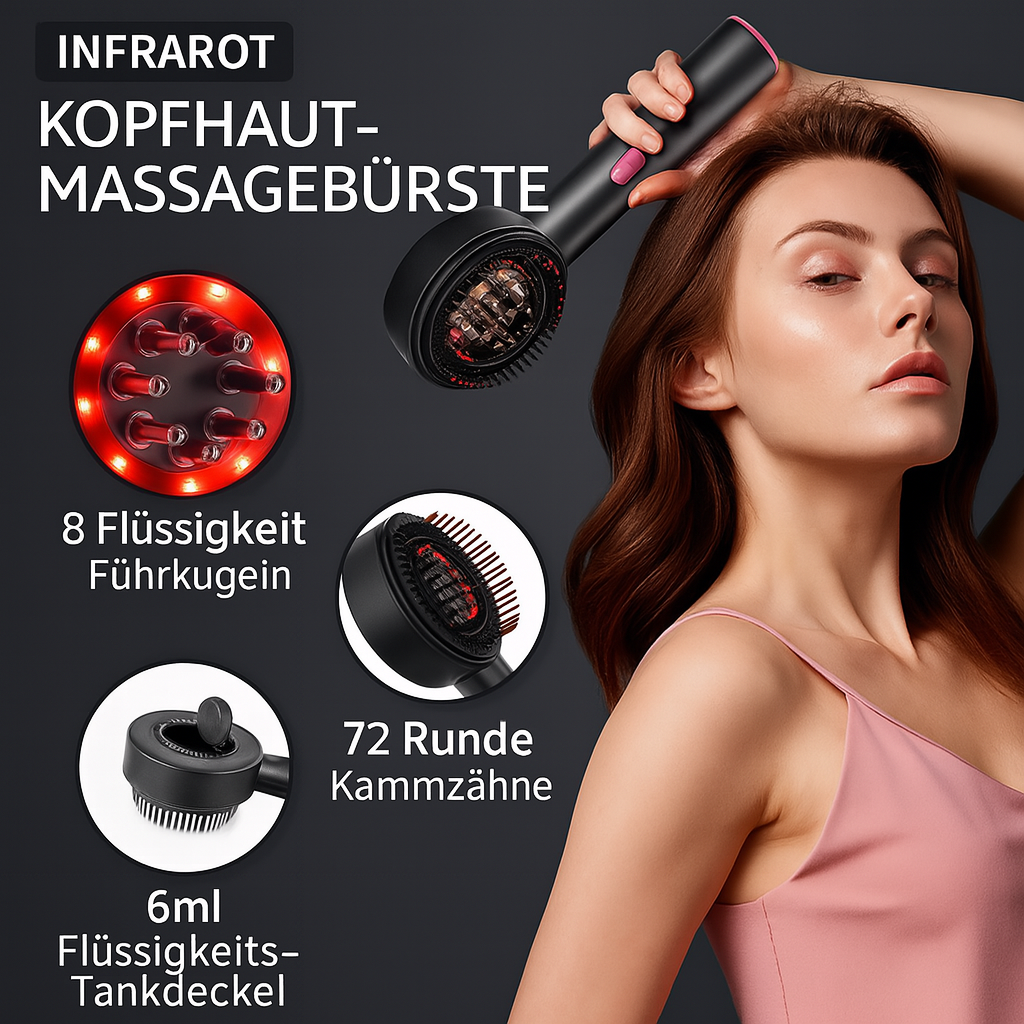 Fluffy Comb Kopfhaut-Massager