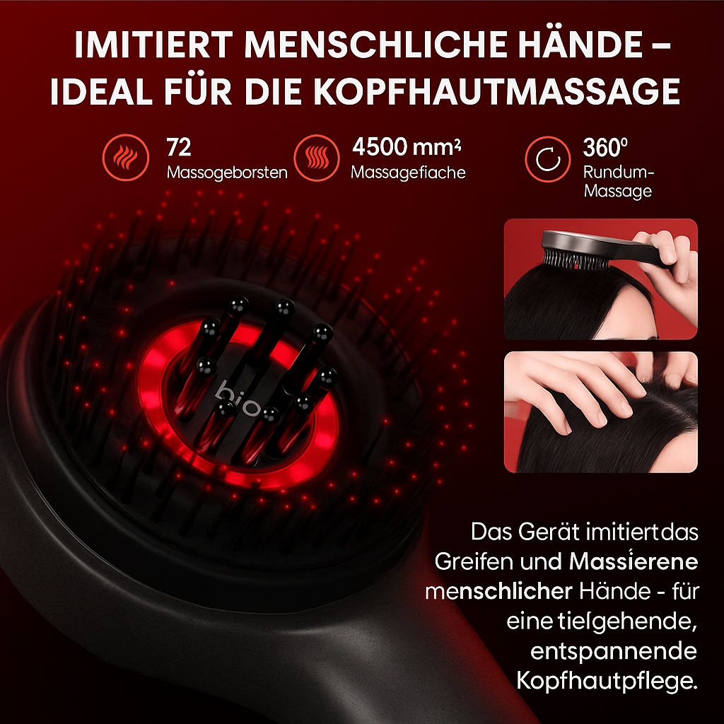 Fluffy Comb Kopfhaut-Massager