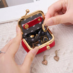 PARYON Mini-Täschchen mit Bügelverschluss – für Schmuck & Münzen