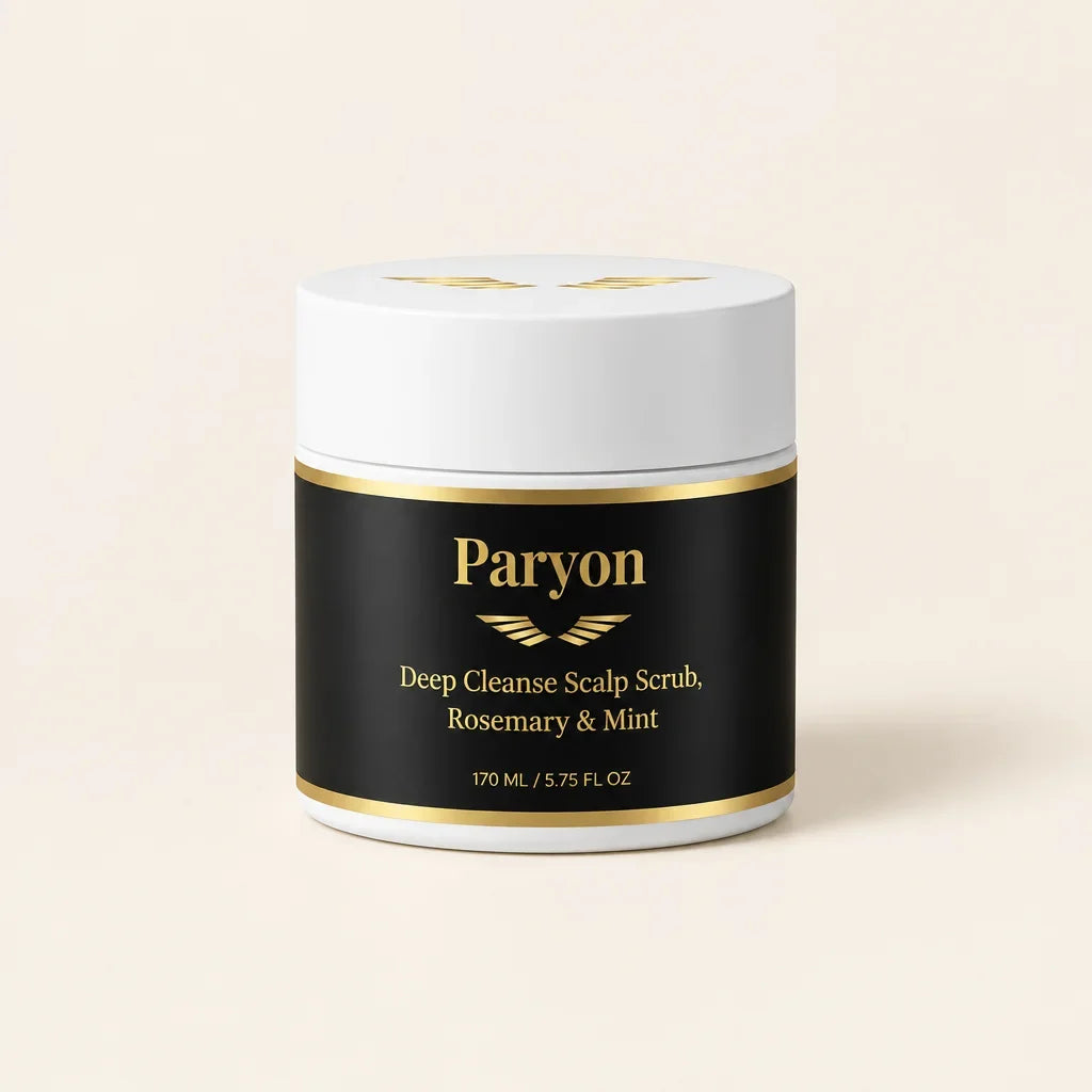[Scale AI] catalog_packshot, Paryon Deep Cleanse Scalp Scrub – Rosmarin & Minze